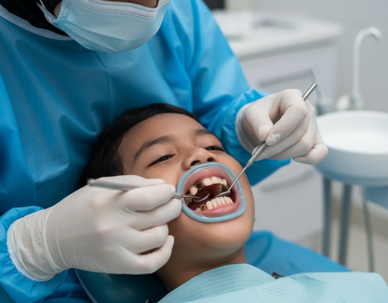 Perawatan gigi anak - Dela Dental Care